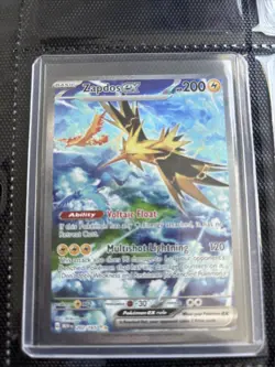 Pokemon TCG Zapdos EX Scarlet & Violet 151 Sir 202/165 - Image 1