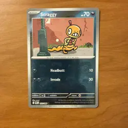 Pokemon White Flare Master Ball Lot X2 Simisear and Scraggy NM - Image 2