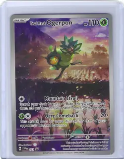 Teal Mask Ogerpon 123 Sv: Scarlet & Violet Promo Cards Holo - Image 1