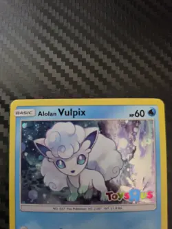 Alolan Vulpix - 21/145 (Toys R Us Promo) Holo Pokemon TCG Exclusive - Image 2