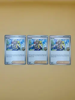 Rare Pokemon Arven Trio SG/MY/PH National Championship Promo Cards - Image 1