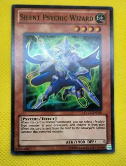 Silent Psychic Wizard - EXVC-EN025 - Super Rare - Unlimited Edition YU-GI-OH! - Image 1