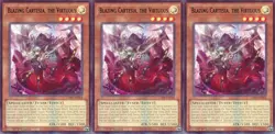 3x Blazing Cartesia, the Virtuous | CH01-EN004 | UR | 1st Ed | NM | YuGiOh - Image 1
