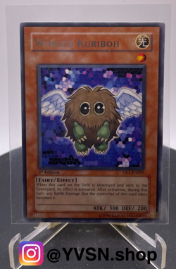 Yugioh! Winged Kuriboh DP1-EN005 Rare 1st Edition NM/M - Image 1