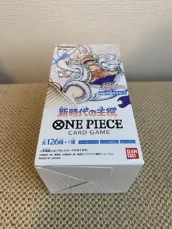 One Piece Card Game Booster Box OP-05 Japanese Awakening of New Era Sealed - Image 4