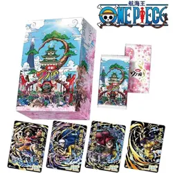 NEW Wano Country RARE One Piece Trading Card Premium Booster Box Anime TCG CCG - Image 1