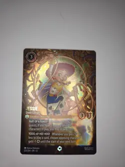 Disney Lorcana TCG Wilds Unknown Jessie - Lively Cowgirl 223/204 Pack Fresh - Image 1