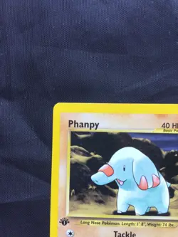 Pokemon Cards: Neo Genesis 1st Edition Uncommon: Phanpy 43/111 - Image 2