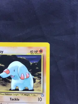 Pokemon Cards: Neo Genesis 1st Edition Uncommon: Phanpy 43/111 - Image 3