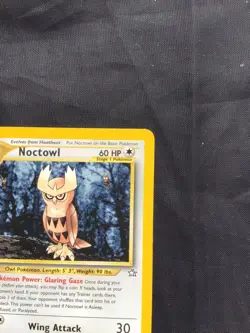 Pokemon Cards: Neo Genesis 1st Edition Uncommon: Noctowl 42/111 - Image 3