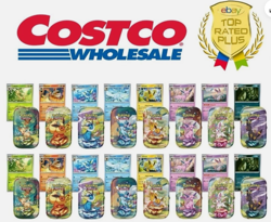 Pokemon TCG - Prismatic Evolutions 16 Mini-Tins w Promo Cards - Costco Exclusive - Image 1