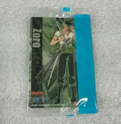 PREORDER Roronoa Zoro Japanese One Piece x Morinaga Wafer Clear Card SEALED - Image 1