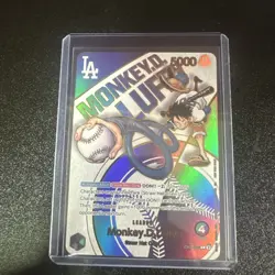 2025 One Piece EN Monkey D. Luffy Dodgers X One Piece Night #EB02-010 - Image 1