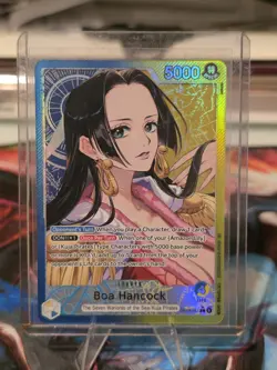 Bandai One Piece CCG Boa Hancock Leader Special Foil OP14-041 Card - Image 1