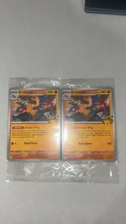 Pokemon Chicago Field Museum Fossil Exhibit Archeops Promo Card SEALED - Image 1