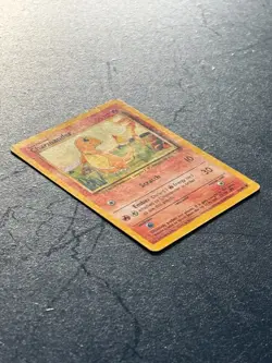 Charmander 46/102 Base Set Regular Common Lightly Played Vintage Pokemon Card - Image 4