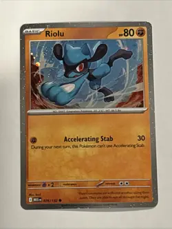 Riolu (Cosmos Holo) 076/132 Miscellaneous Cards & Products Holo - Image 1
