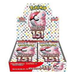 Pokemon TCG Collection 151 SV2A Japanese Booster Box New Sealed ☑Mint【game cards - Image 1