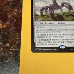 MTG Roaming Throne #258 - The Lost Caverns of Ixalan - MTG - NM (LOOK) - Image 5