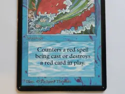 Magic The Gathering Blue Elemental Blast Limited Edition - Beta Edition Regular - Image 3