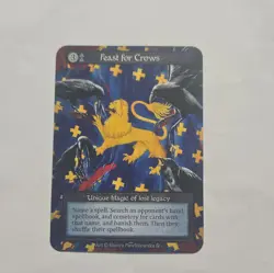 Feast for Crows - Sorcery Arthurian Legends - Unique - Non Foil NM - Image 1