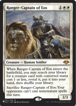 MTG Ranger-Captain of Eos Normal NM The List Reprints Magic 021/254 - Image 1