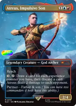 Atreus, Impulsive Son Foil 2212 Secret Lair Drop Series NM EN - Image 1