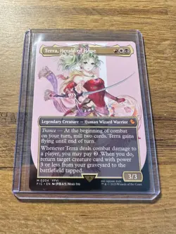 Magic MTG Final Fantasy Terra, Herald of Hope #204 *NON-FOIL* Borderless Regular - Image 3