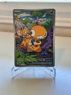 2025 Pokemon Scraggy 138/086 Illustration Rare Sv: White Flare WHT EN NM/M+ - Image 1