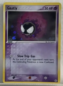 Gastly 63/112 FireRed & LeafGreen Reverse Holo Pokemon - Image 1