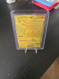 Pokemon TCG Perfect Order Hyper Rare Gold Mega Zygarde EX Full Art 124/088 - Image 1