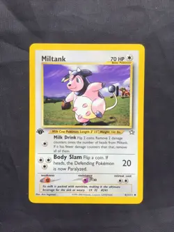 Pokemon Cards: Neo Genesis 1st Edition Uncommon: Miltank 41/111 - Image 1
