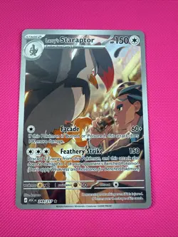 Larry's Staraptor 249/217 Illustration Rare - Ascended Heroes ASC Pokemon TCG NM - Image 1