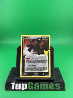Umbreon Gold Star 17/17 - Pokemon Celebrations 25th Anniversary Holo Rare - NM/M - Image 1