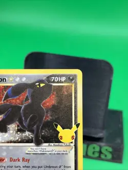 Umbreon Gold Star 17/17 - Pokemon Celebrations 25th Anniversary Holo Rare - NM/M - Image 4