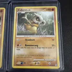 4x Cubone Lot - Aquapolis / Delta / Legends Unique Art Binder Collection Pokemon - Image 4