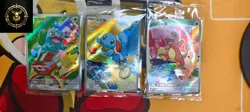 Pokemon S-Chinese 30th First Partners Charmander Squirtle Bulbasaur NM 3-piece - Image 2