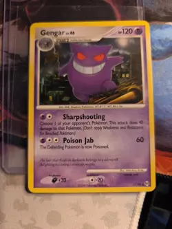 Pokemon TCG: Gengar 17/99 Arceus VLP Look! Very Nice - Image 1