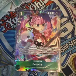 Perona (Alt Art) OP12-034 SR Legacy of the Master - ONE PIECE Card Game English - Image 1