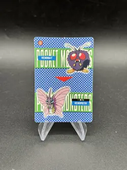 Mankey Primeape Holo Pokemon Vintage Pocket Monster Vending Prism Sticker 598 - Image 2