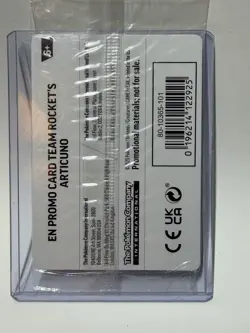 Pokemon Team Rocket’s Articuno 051/182 Destined Rivals Stamped Sealed - Image 2