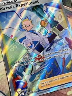 Colress’s Experiment GG59/GG70 Crown Zentith Full Art Trainer NM+ Pokemon TCG - Image 3