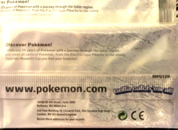 2 NEW SEALED 25th Anniversary General Mills Pokemon Cereal 3-Card Silver Packs - Image 2