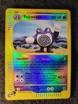 Pokemon - e-Expedition - Poliwrath 60/165 Reverse Holo - Image 1