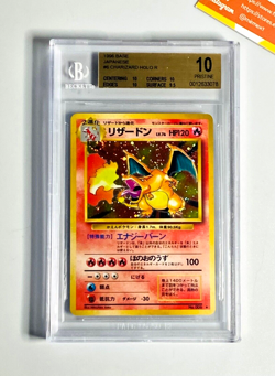 Pokemon 1996 PRISTINE BGS Charizard holo BASE #6 - Image 1
