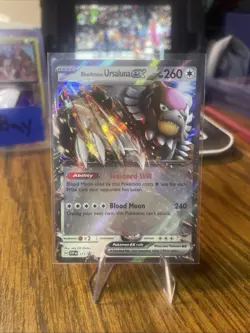 Bloodmoon Ursaluna ex SVP177 SV Black Star Promo Holo Pokemon Card NM - Image 1