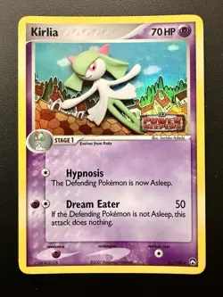 Pokemon Kirlia Power Keepers Reverse Holo Uncommon Stamped 31/108 (2007) - Image 1