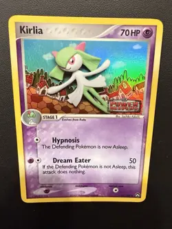 Pokemon Kirlia Power Keepers Reverse Holo Uncommon Stamped 31/108 (2007) - Image 2