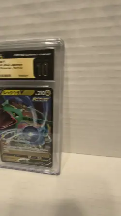 2022 CGC 10 Pristine Rayquaza V 107/172 VSTAR Universe Holo RR Japanese Pokemon - Image 4