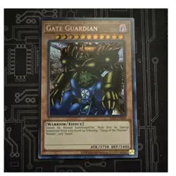 Konami Yu-Gi-Oh! Gate Guardian MRD-EN000 Metal Raiders 25th Ultra Rare Holo - Image 1